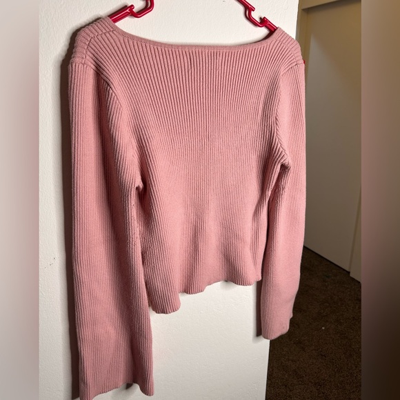 Hollister Pink Ribbed Sweater - Picture 2 of 3